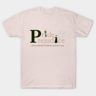 Pride and Prejudice - Jane Austen T-Shirt